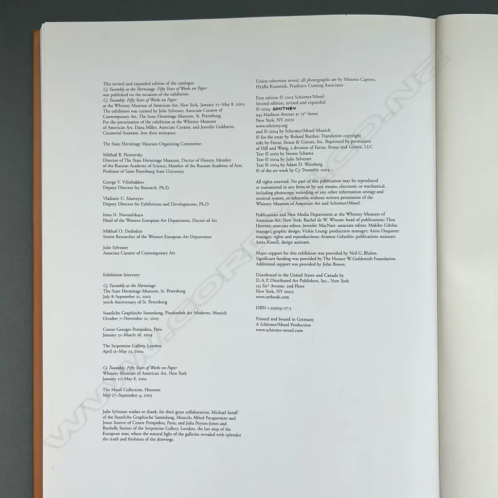 CY TWOMBLY: FIFTY YEARS OF WORKS ON PAPER Image 1++